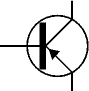 PNP transistor symbol