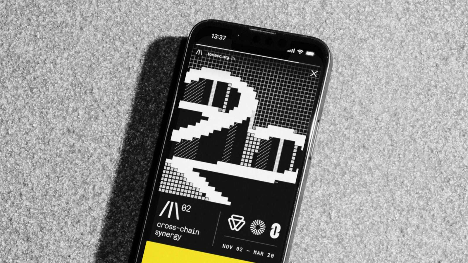 Image from the A Look at ton:acc's Distinctive Branding and Visual Identity article on Abduzeedo