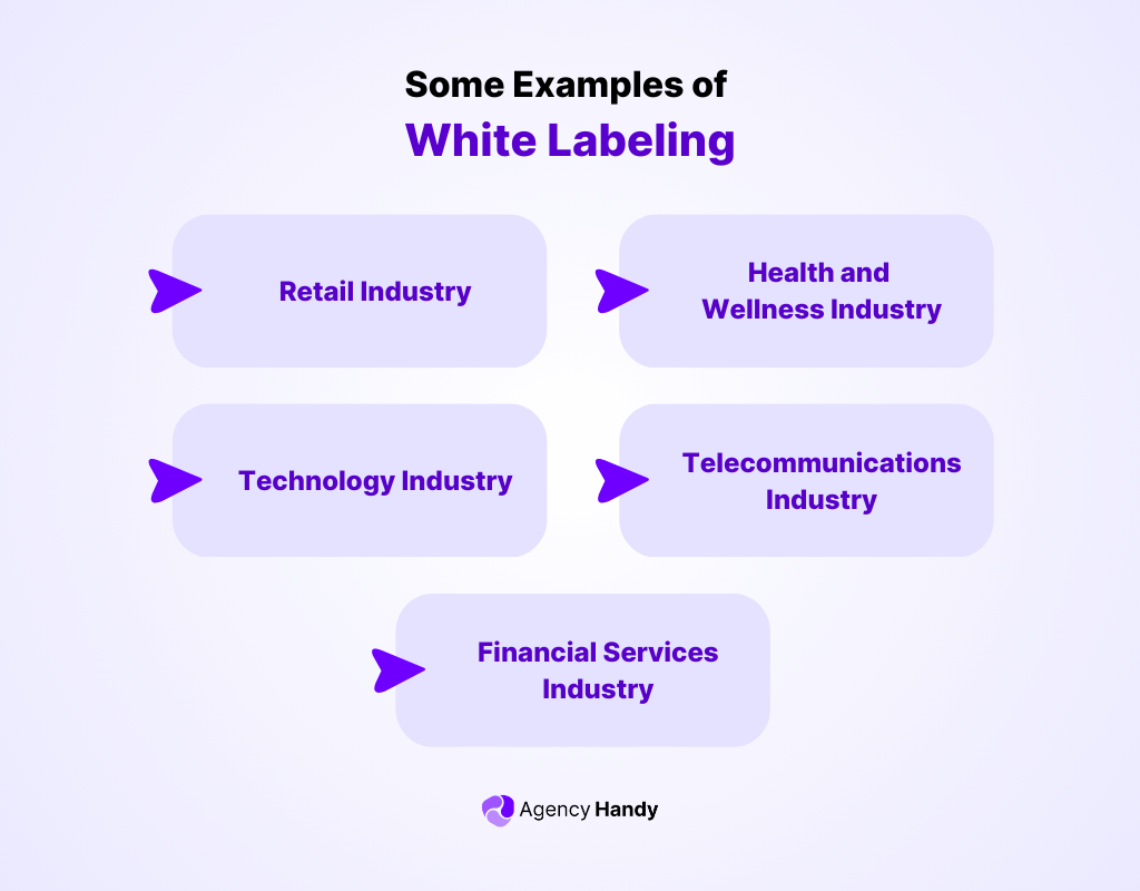 Some Examples of White Labeling [Industry Wise]