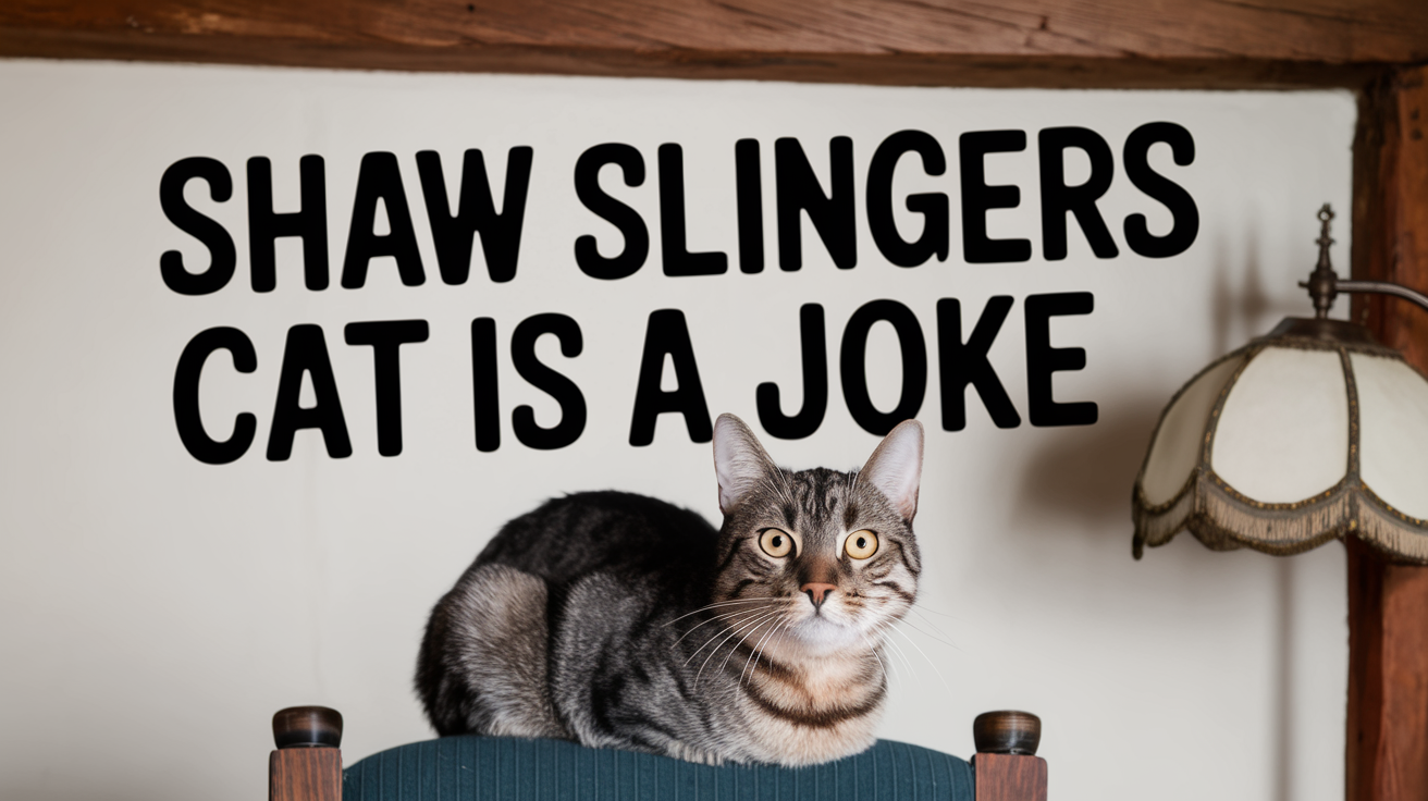 Shaw Slingers Cat Is a Joke
