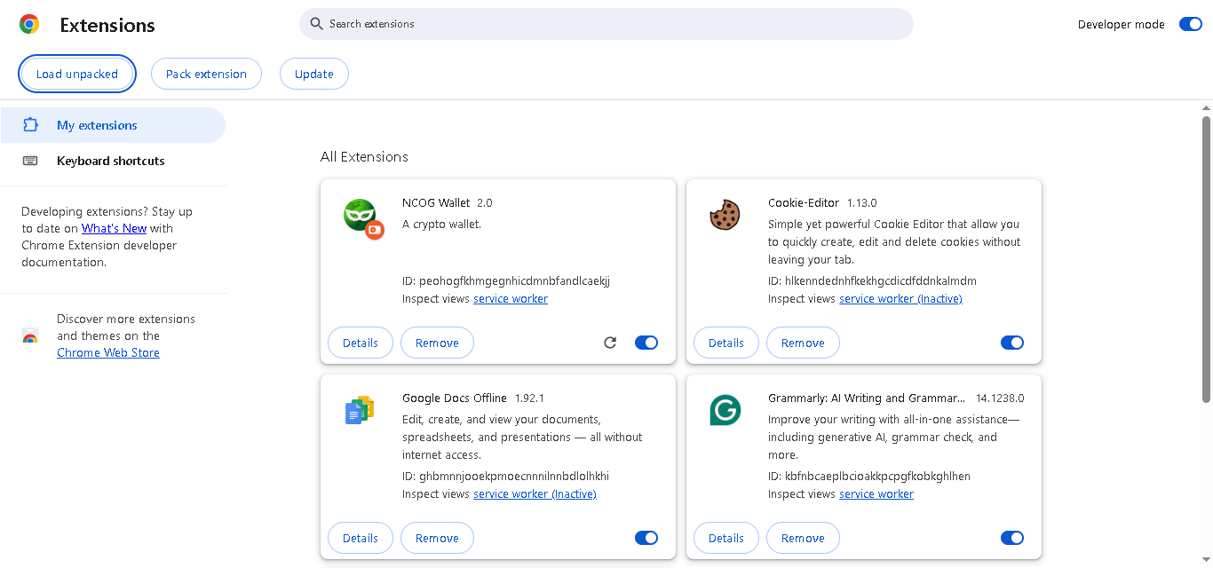 ncog wallet extension