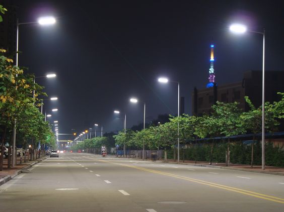 solar street light image