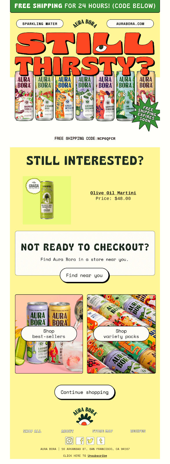 aura-bora-email-encouraging-instore-purchases