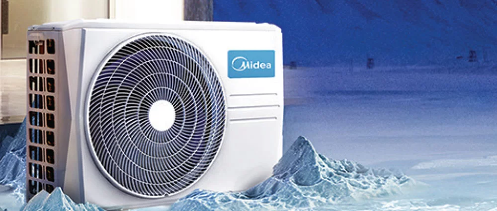 Midea Xtreme Heat Nordic 8°С oтoплeниe