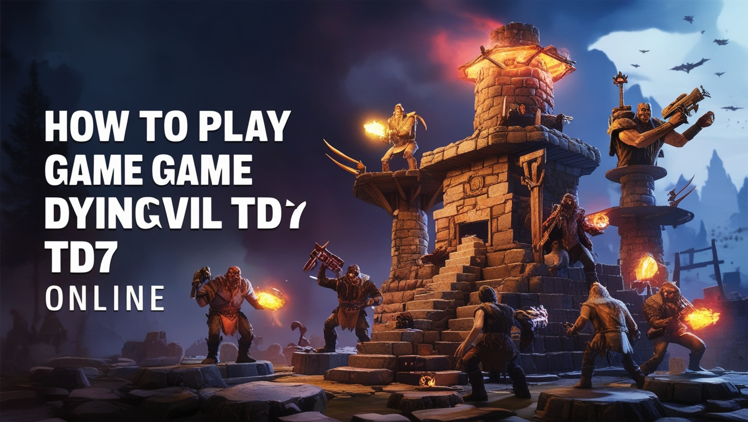 How to Play Game DyingEvil TD7 in PC Online