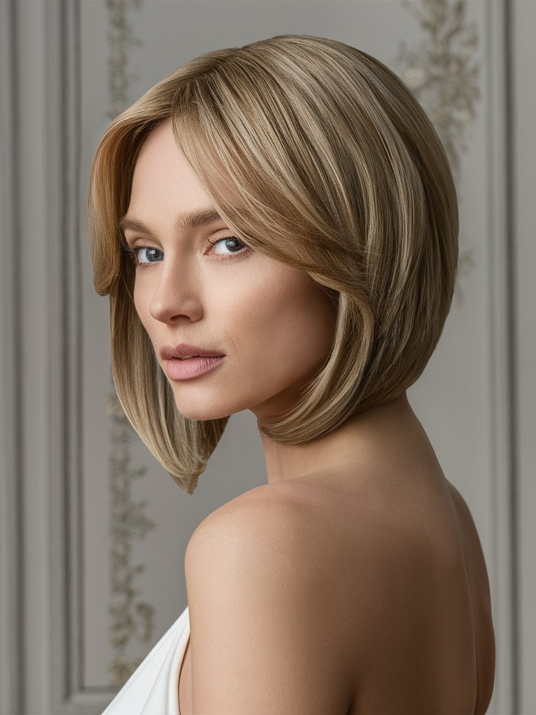 6. Classic French-Inspired Bob