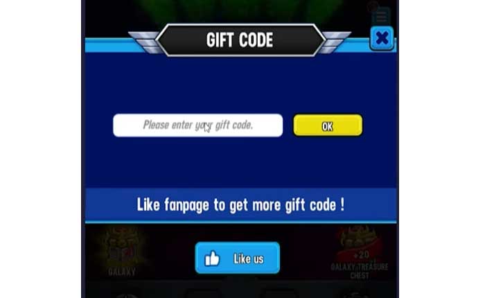 Space Shooter Codes