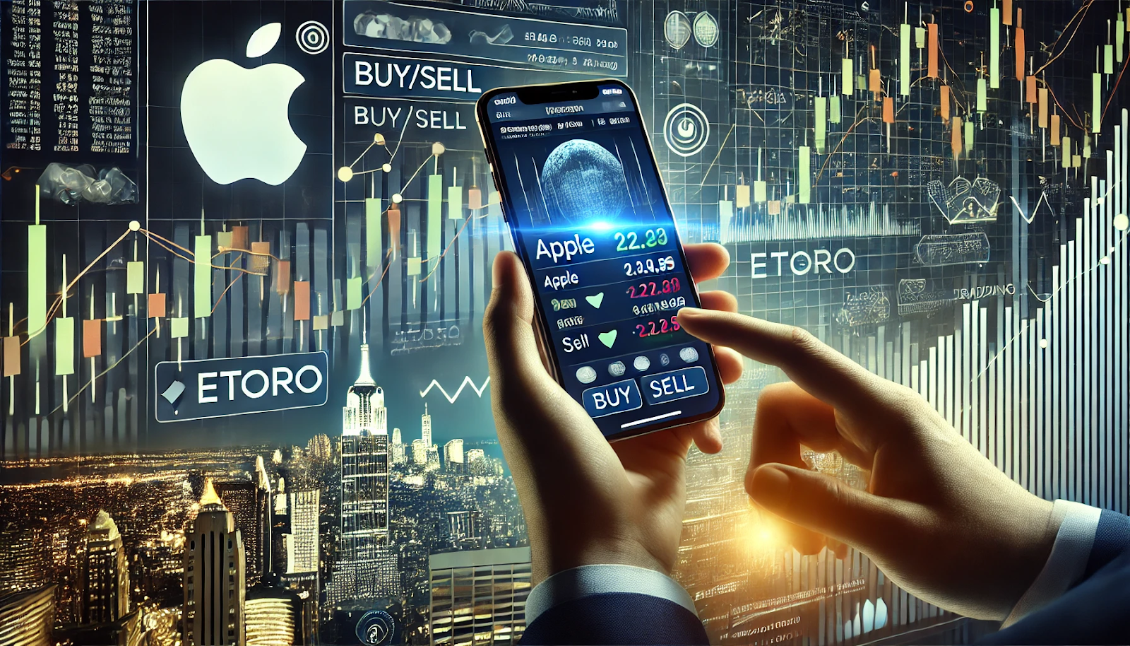 how to trade apple stock price on etoro