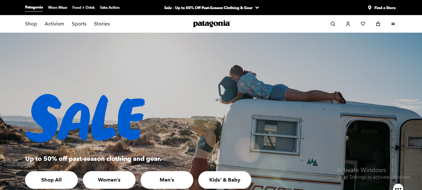 patagonia home page