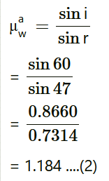 NCERT Solutions for Class 12 Physics Chapter 9 - Ray Optics And Optical Instruments