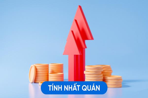 Khi lập báo cáo tài chính phải đảm bảo tính nhất quán