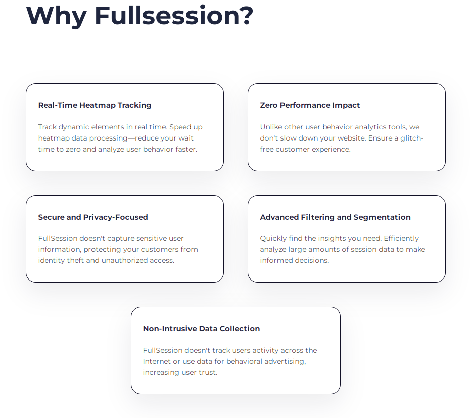 reasons to choose FullSession