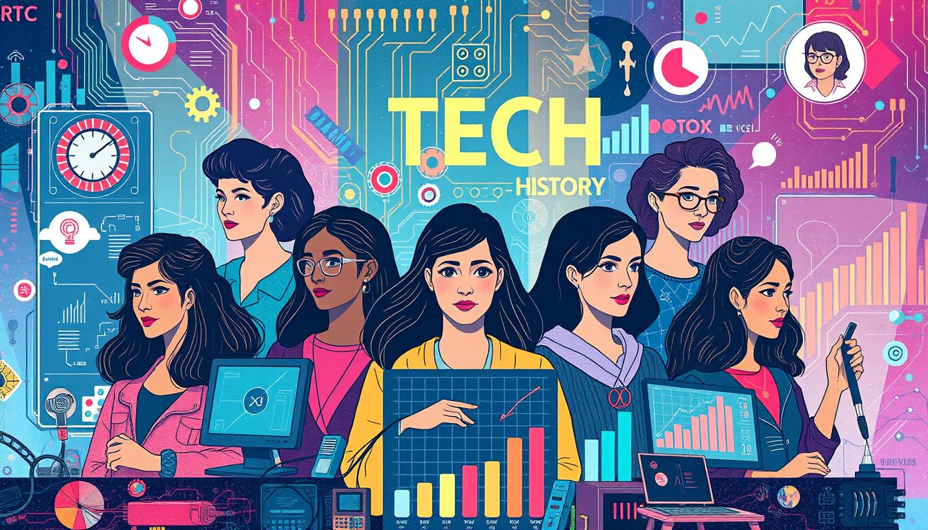 Women in tech history statistics and barriers in tech