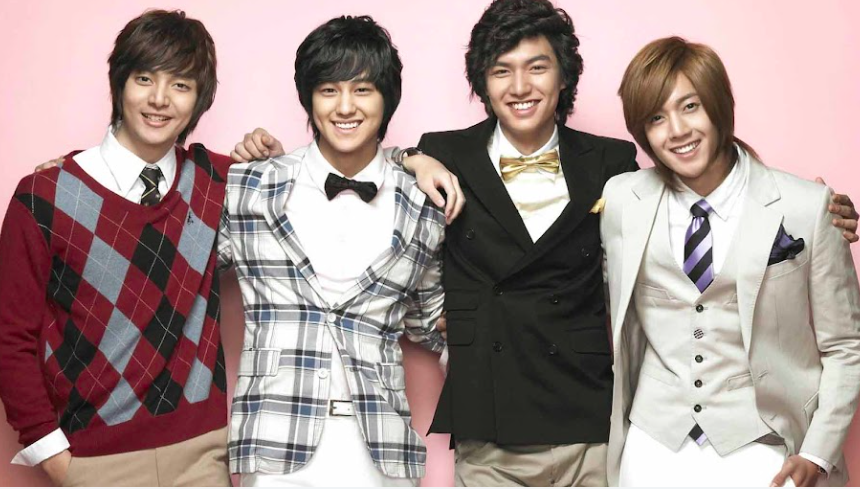 A picture of Boys Over Flowers boys
