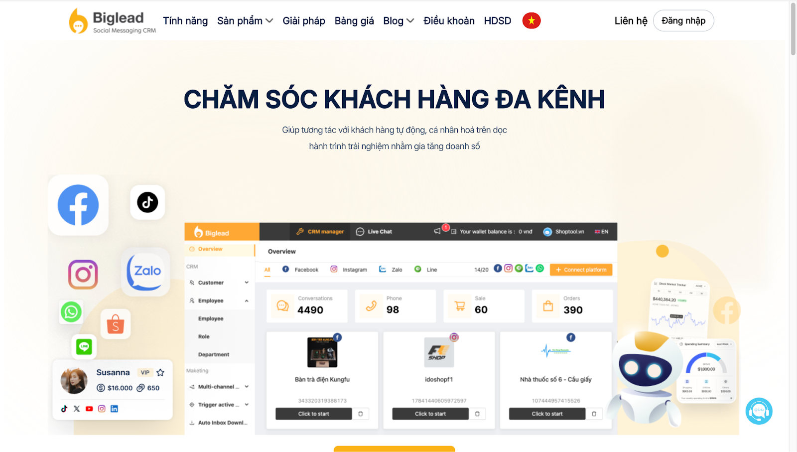 Ảnh 3: Biglead CRM