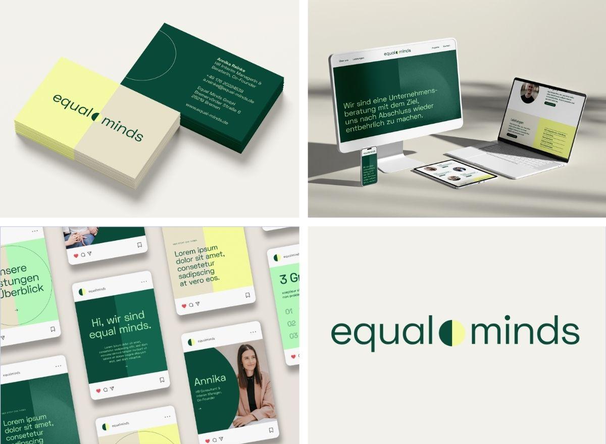 Equal Minds – Stilvolles Corporate Design 