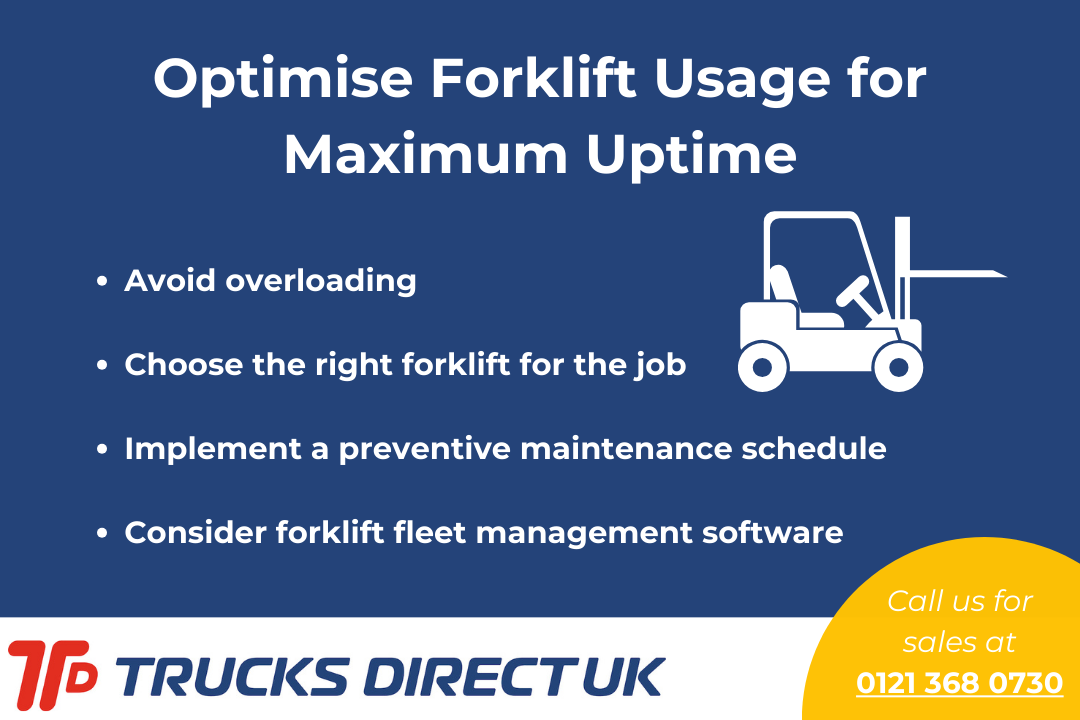 Forklift usage