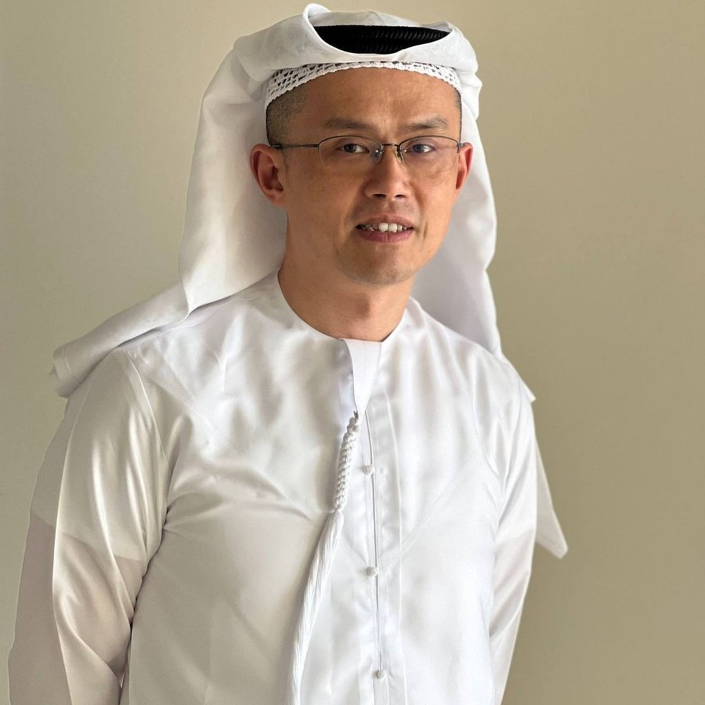 Changpeng Zhao describes Dubai as a “very pro-crypto” city. Photo: @changpengzhao/Instagram