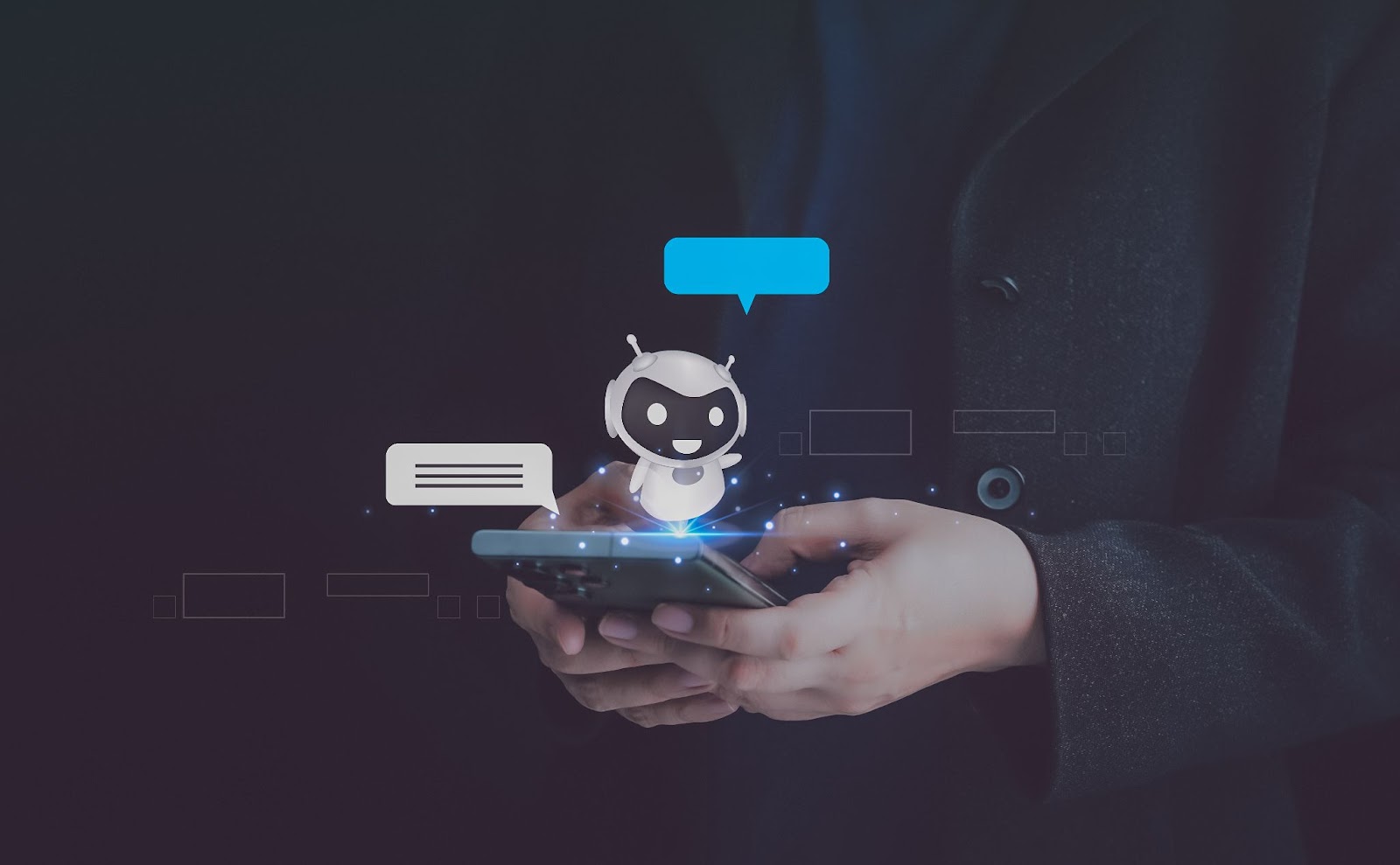 AI chatbot là phần mềm tự động sử dụng trí tuệ nhân tạo để tương tác với người dùng, giúp giảm bớt gánh nặng công việc cho đội ngũ chăm sóc khách hàng