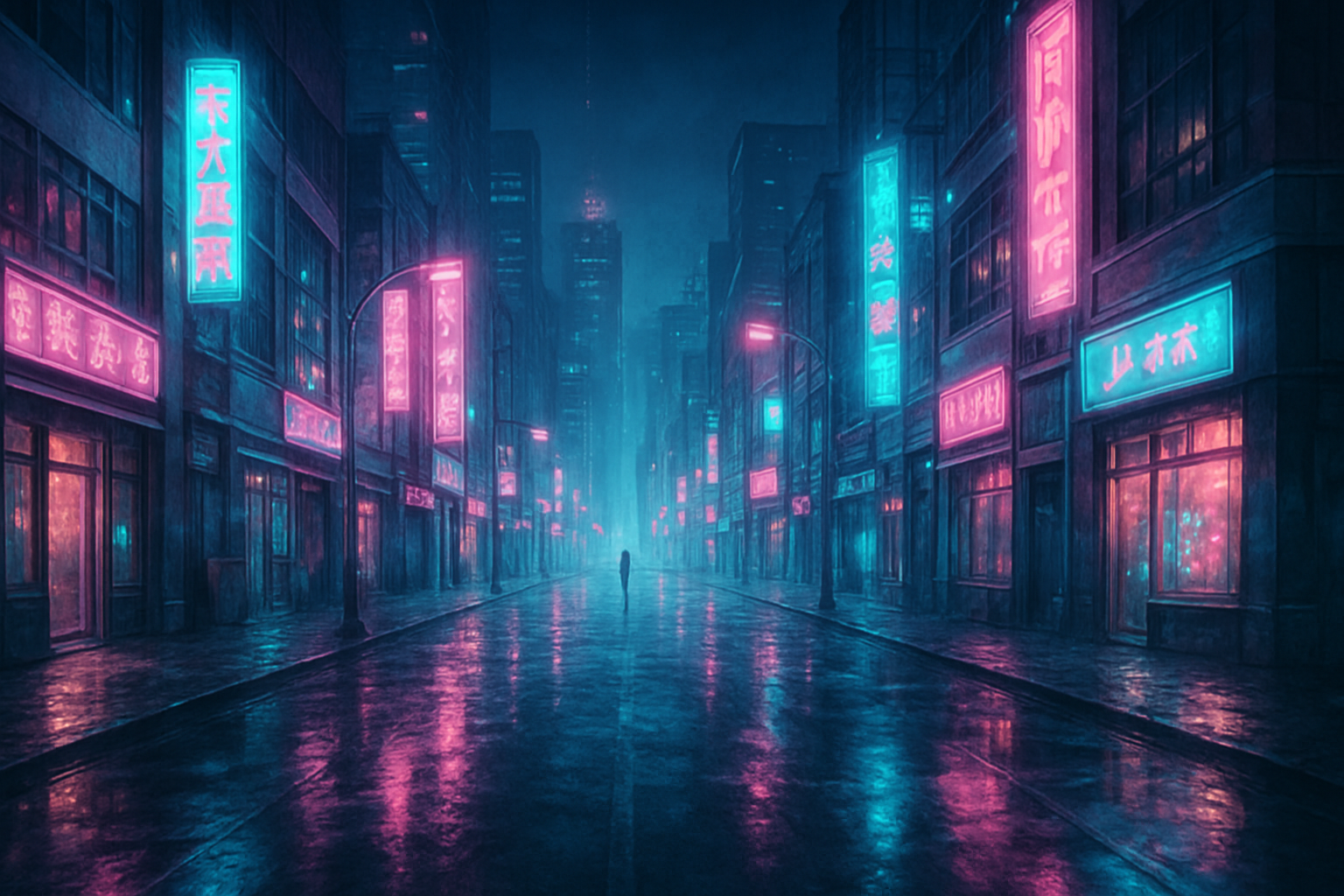 Example 'best ChatGPT prompt' featuring a generated cinematic environment. 