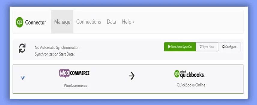 Manage WooCommerce and QuickBooks