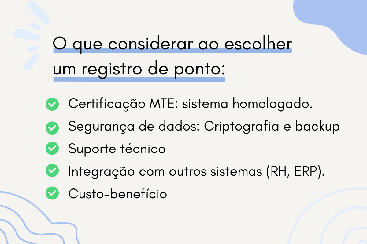 Melhor sistema de controle de ponto: como escolher?