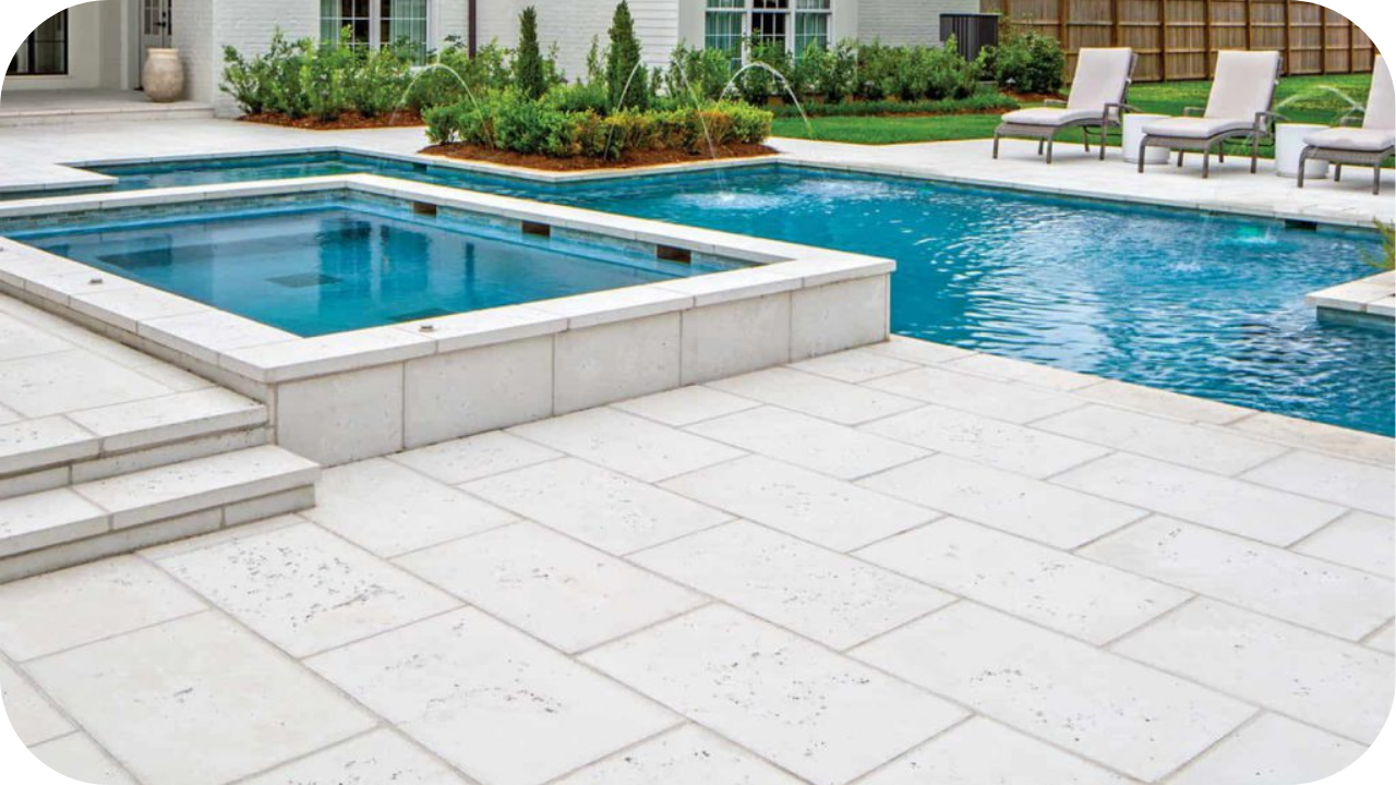 Poolside Elegance in Lighter Tones