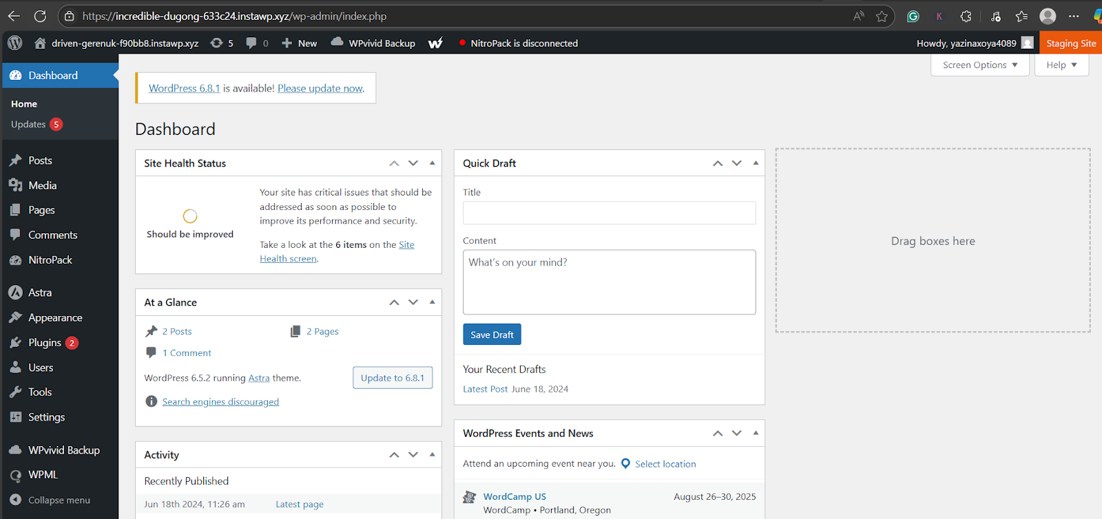 Contentful vs WordPress