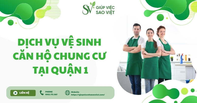 Quy trình vệ sinh căn hộ chung cư tại Sao Việt