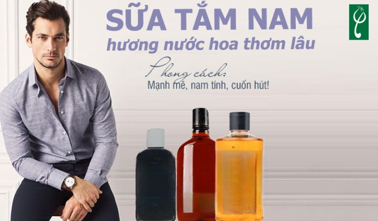 Các loại sữa tắm nam được yêu thích nhất