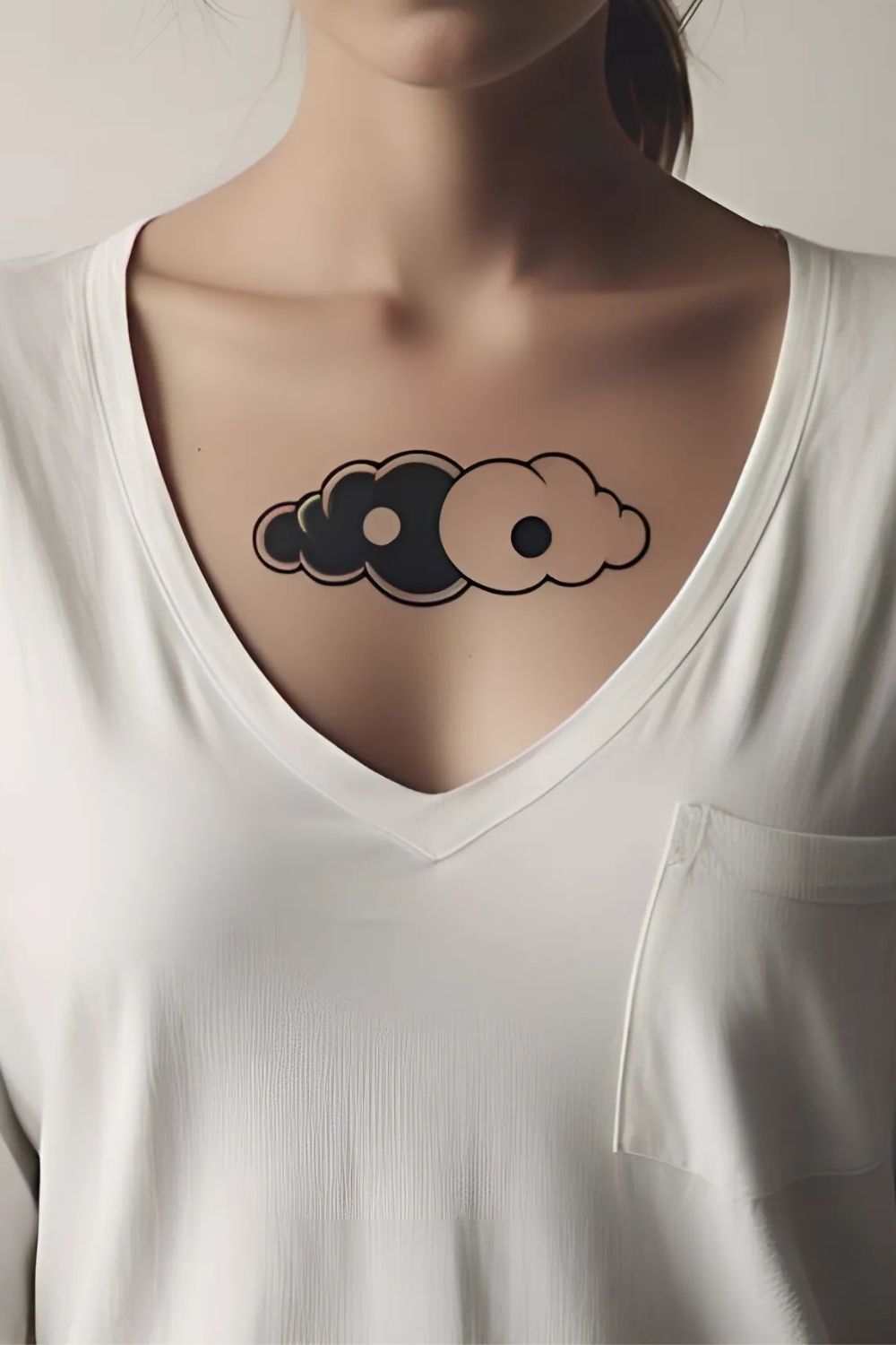 Yin and Yang Clouds Chest