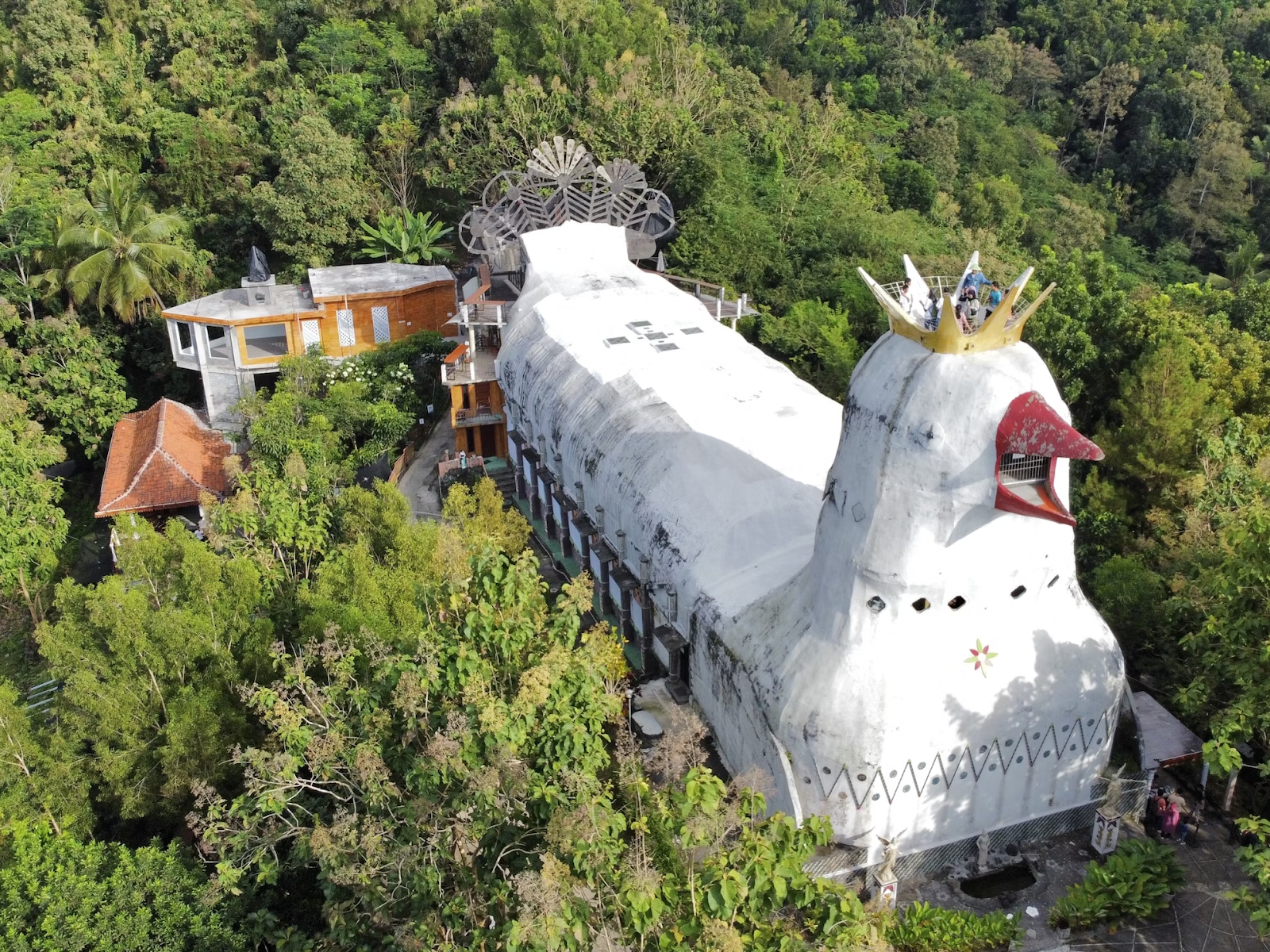 Chicken Church panoramic view