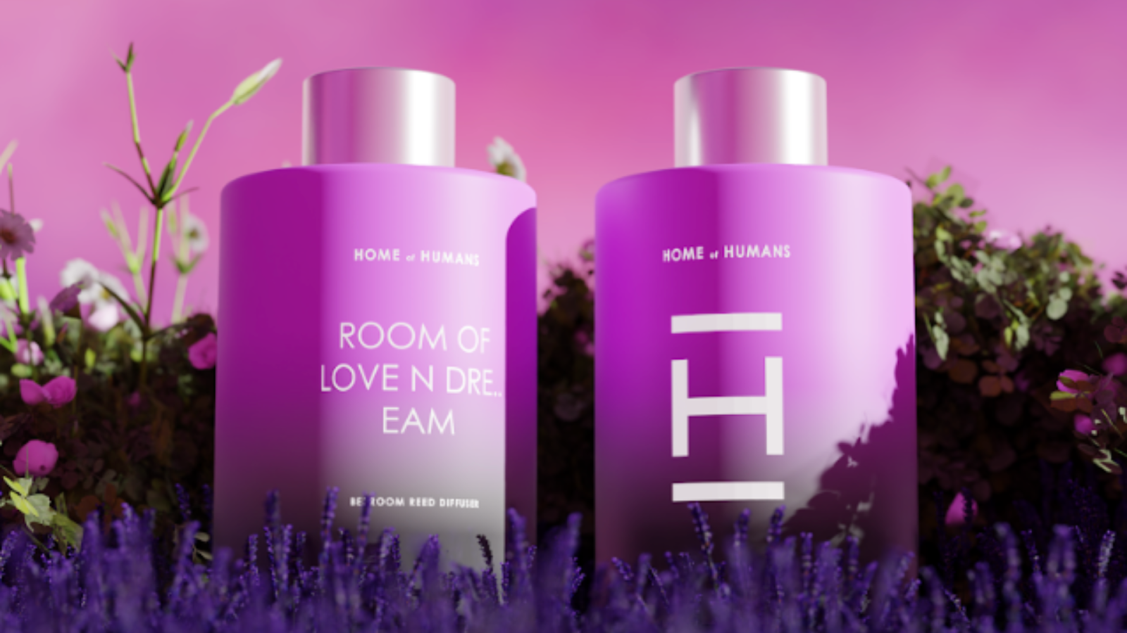 Reed diffuser home of humans varian Room of Love and Dre..eam