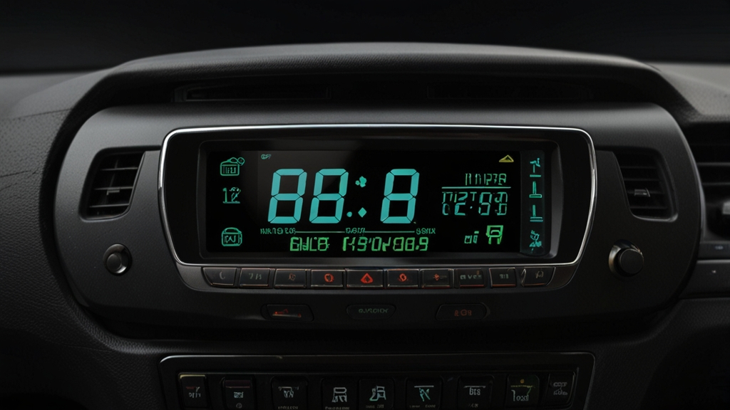 Baimoqi car digital clock instructions