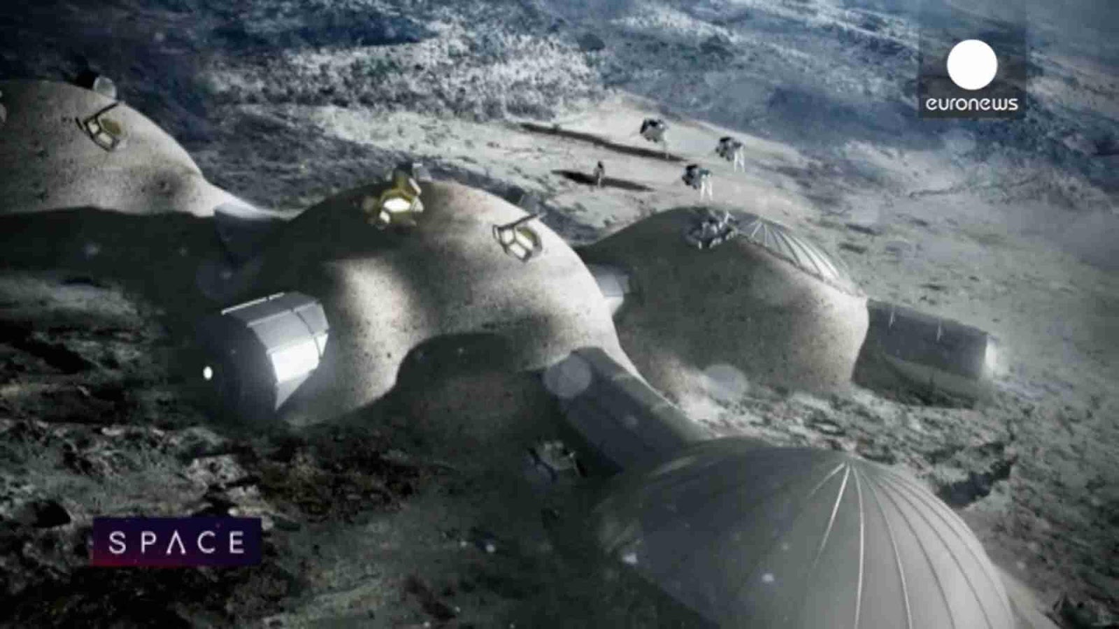 ESA - ESA Euronews: Si torna sulla Luna. Una base spaziale permanente per  rimpiazzare la ISS