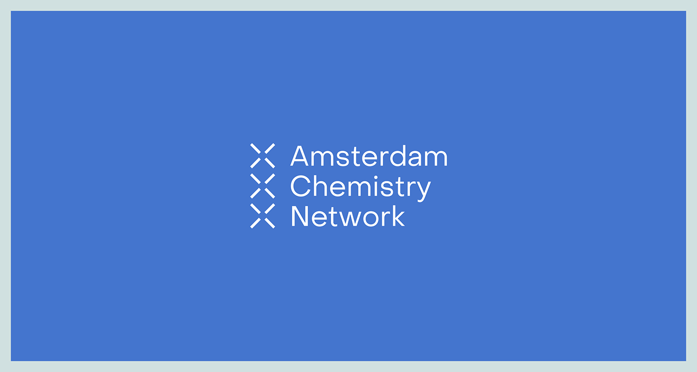 Branding: amsterdam blue chemistry community connection Event minimal network research science