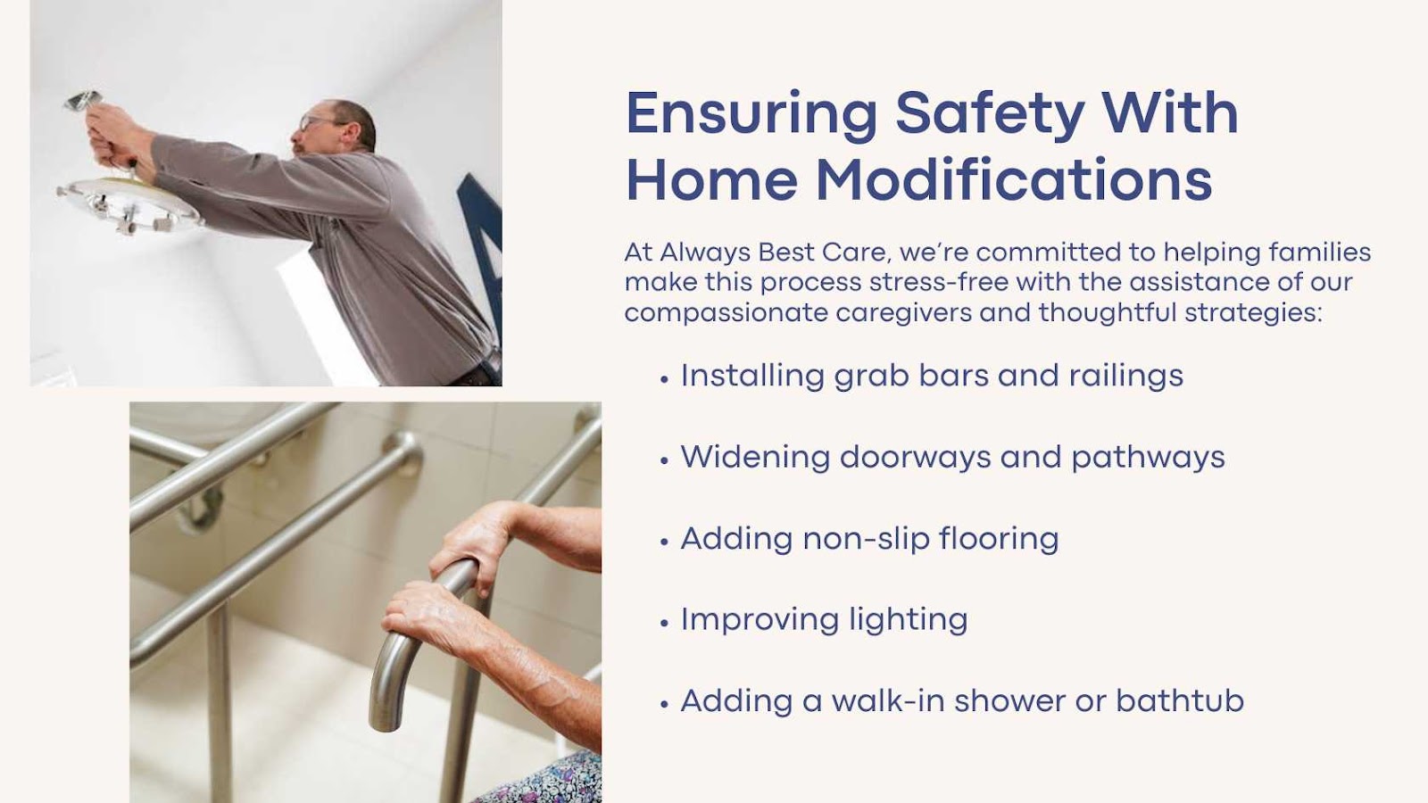 ensuring safety with home modification