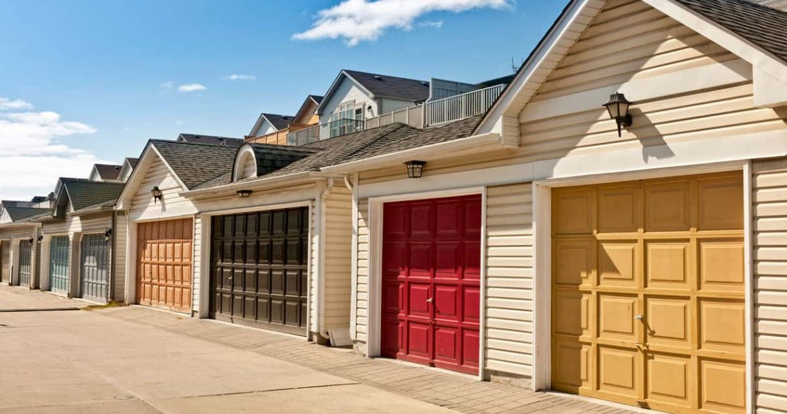 residential types of garage doors