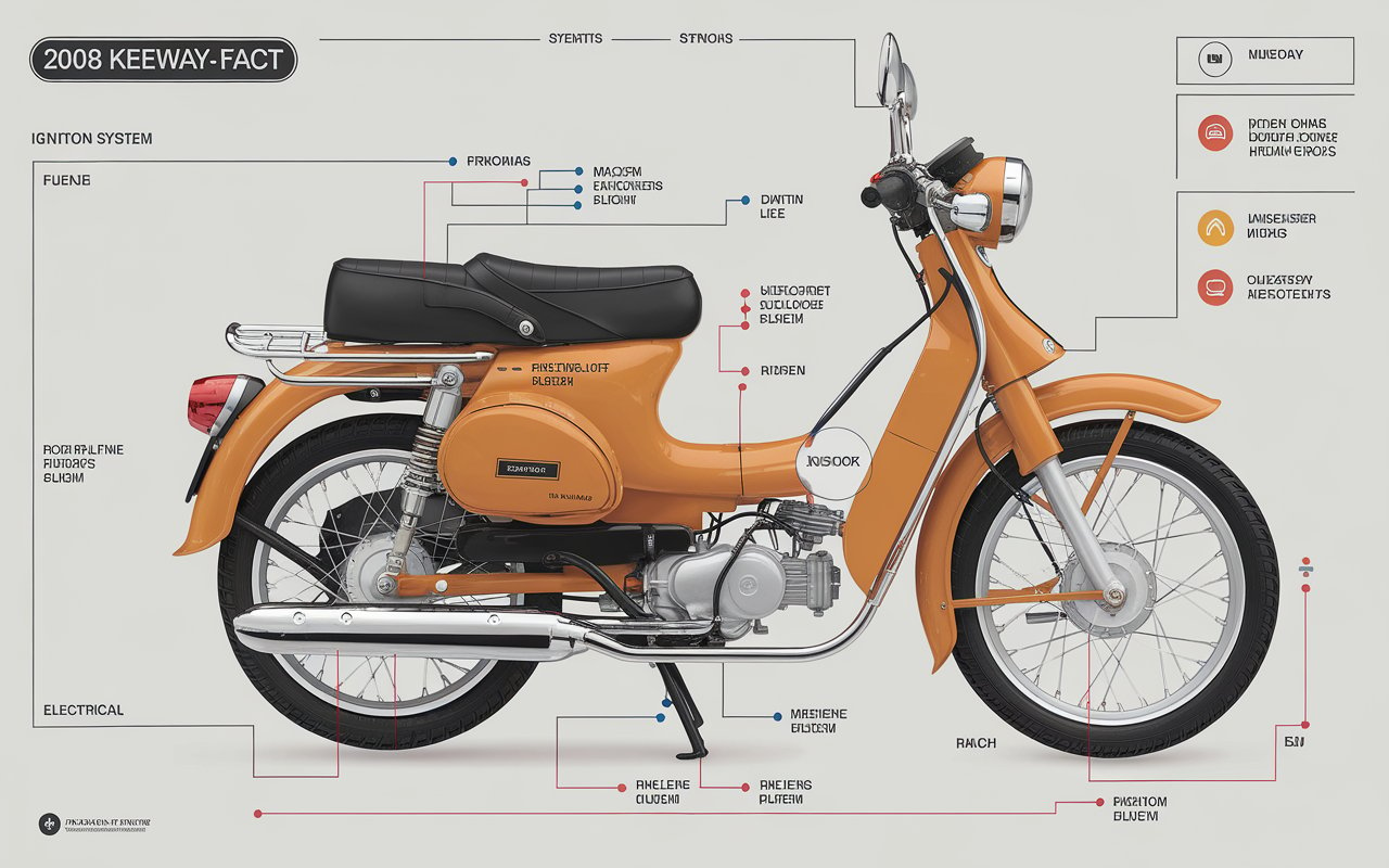 2008 Model B 08 Keeway-Fact Moped Wire Diagram