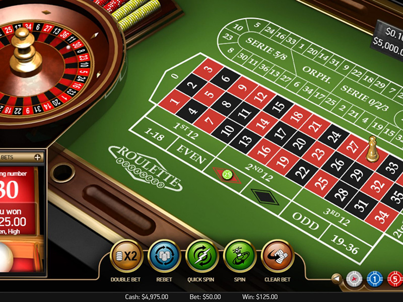 Roulette là game casino quen thuộc tại các sòng bạc lớn