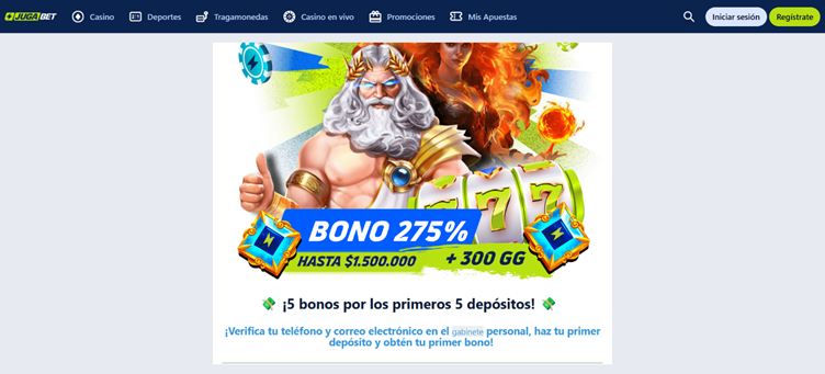 Jugabet casino chile