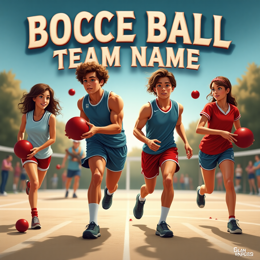 Bocce Ball Team Names
