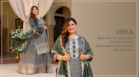 Dance & celebrate in an exquisite wedding ensemble!
