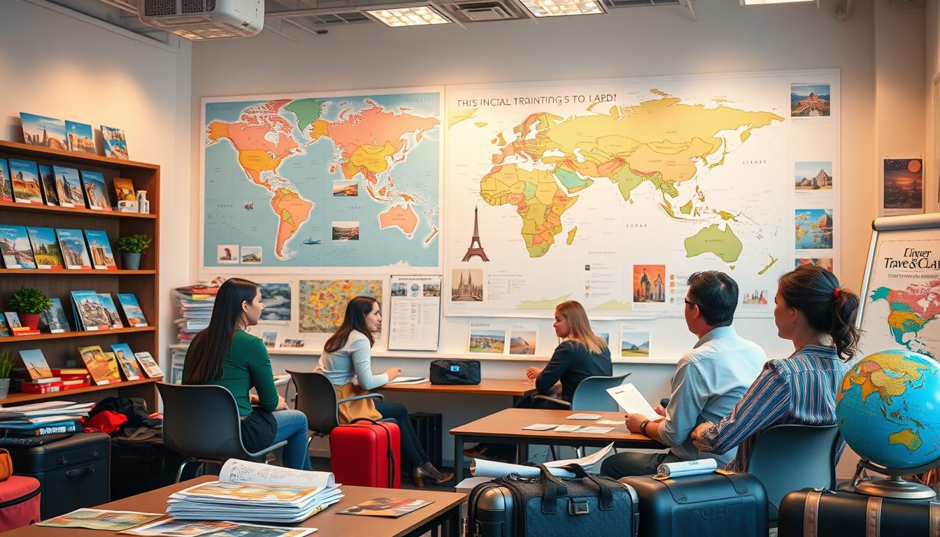 how to become a travel agent