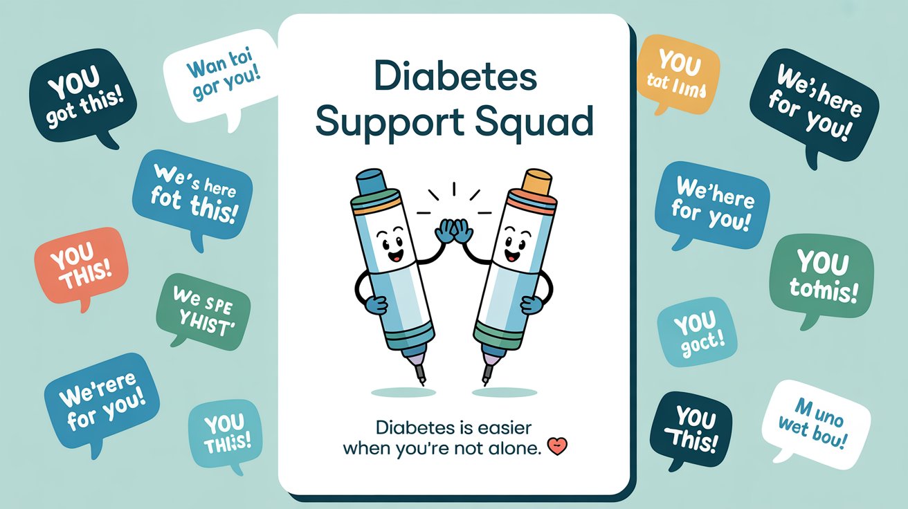 🧑‍🤝‍🧑 Diabetes Jokes About Support and Friendship