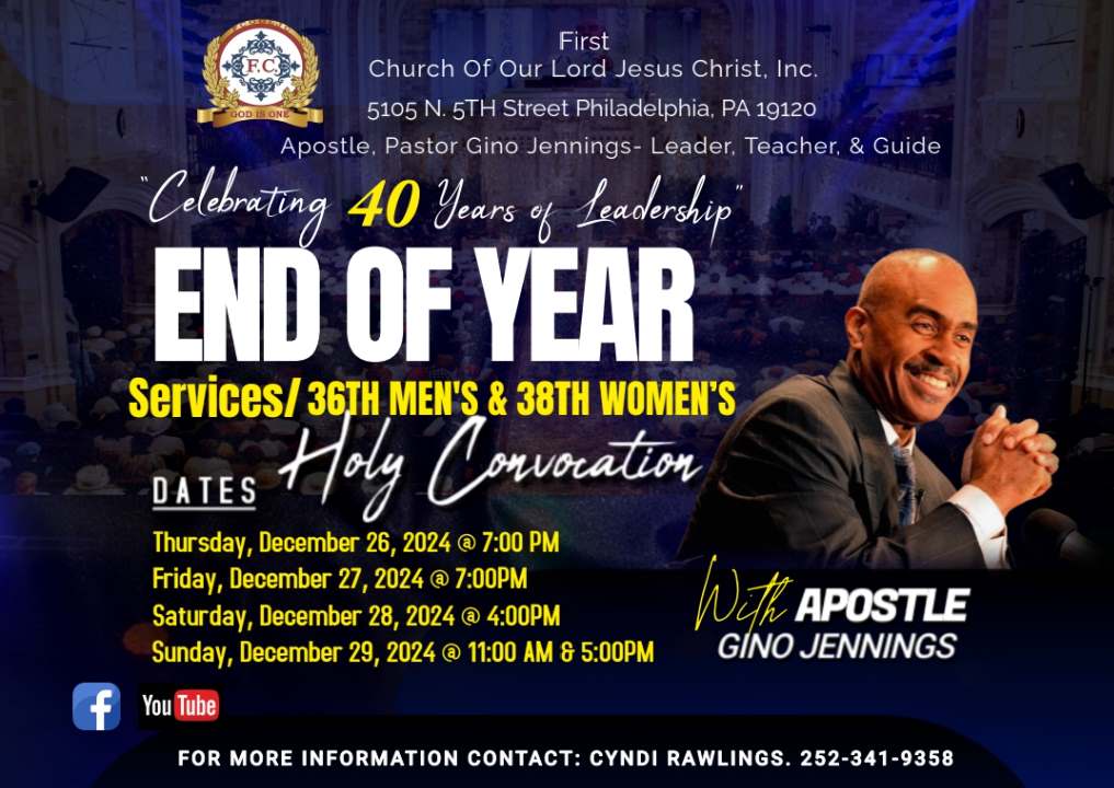 Gino Jennings Sermons 2024