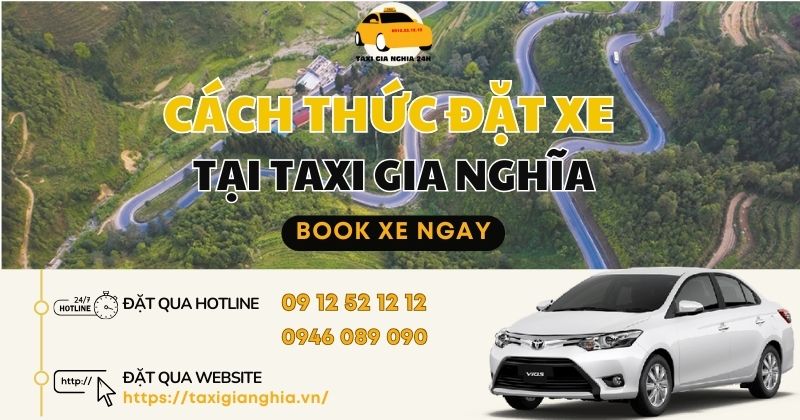 Cách đặt xe tại tổng đài Taxi Gia Nghĩa thuê xe đưa đón bệnh viện tỉnh Đắk Nông