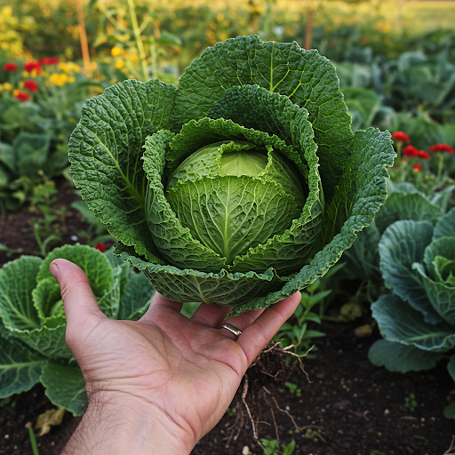 Harvesting Your Savoy Cabbage: The Fruits of Your Labor