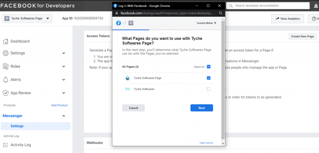 Send Abandoned Cart reminder notifications using Facebook Messenger - Tyche Softwares Documentation