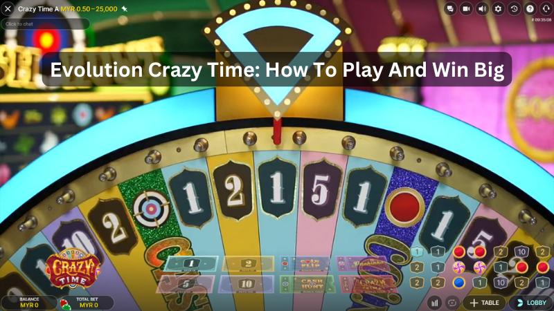 Evolution Crazy Time: How To Play And Win Big
